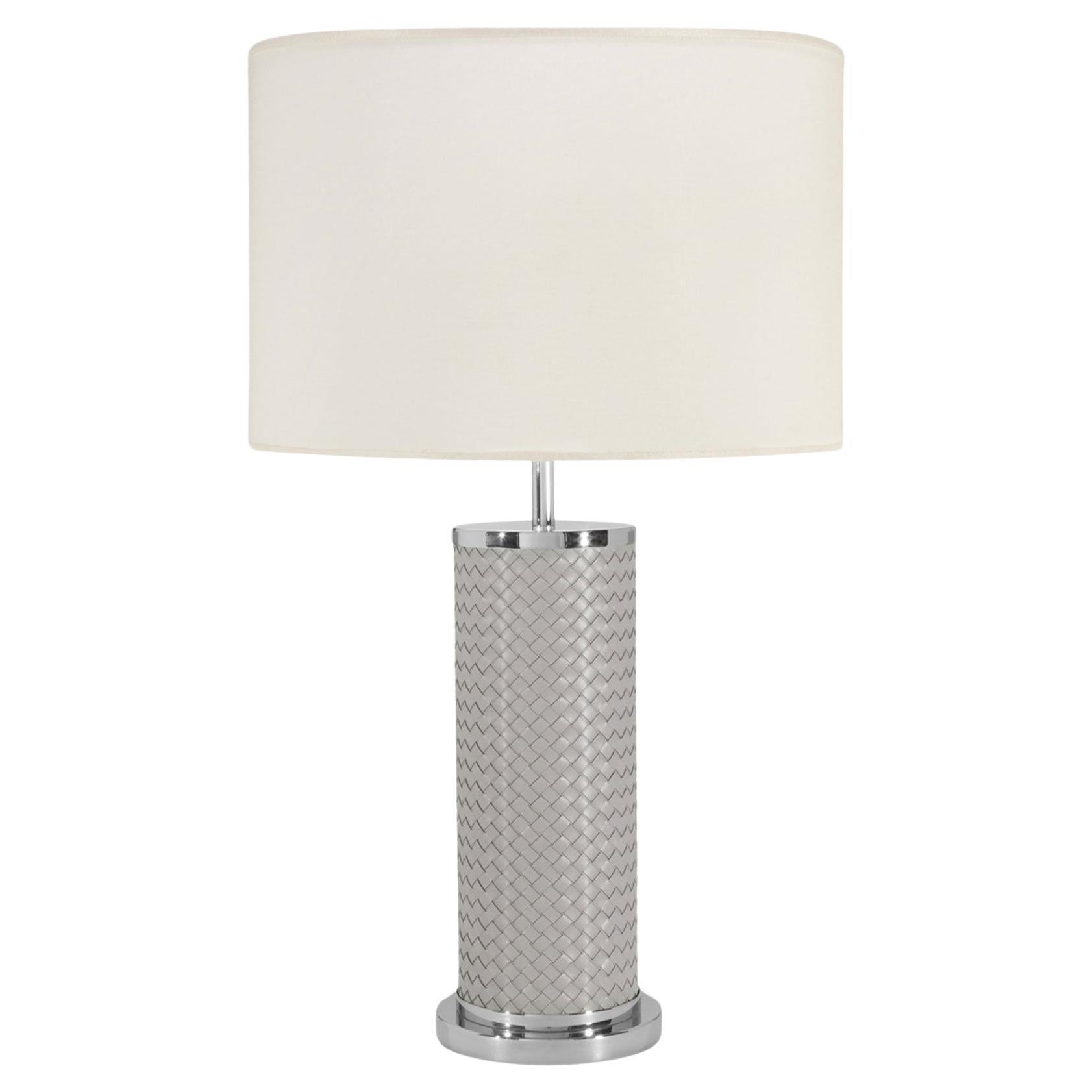 Flavia Handwoven Table Lamp by Riviere x Giobagnara