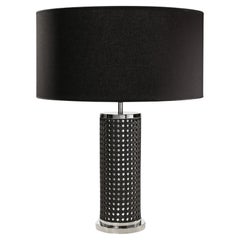Flavia No 2 Hand-Braided Table Lamp by Riviere x Giobagnara