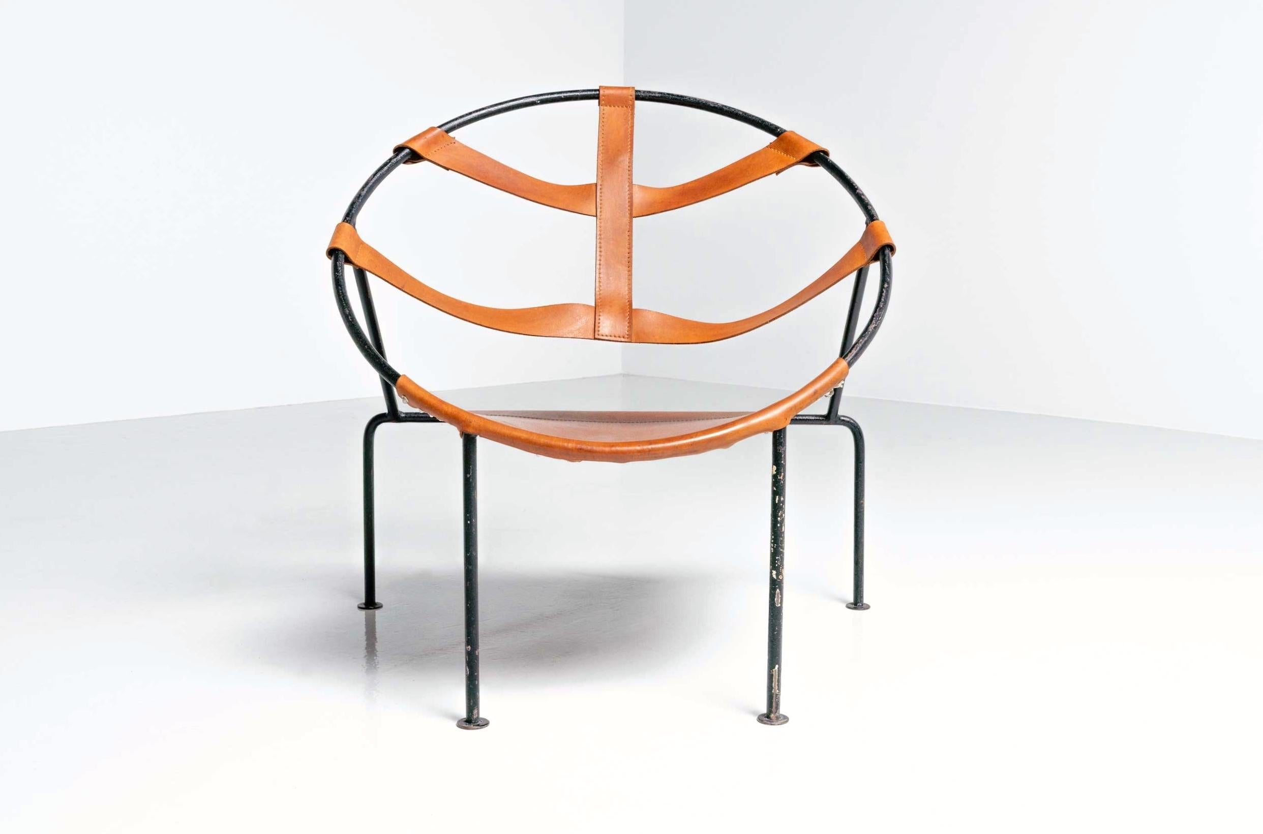 Mid-Century Modern Flavio de Carvalho FDC-1 Chair, Brazil, 1950 For Sale