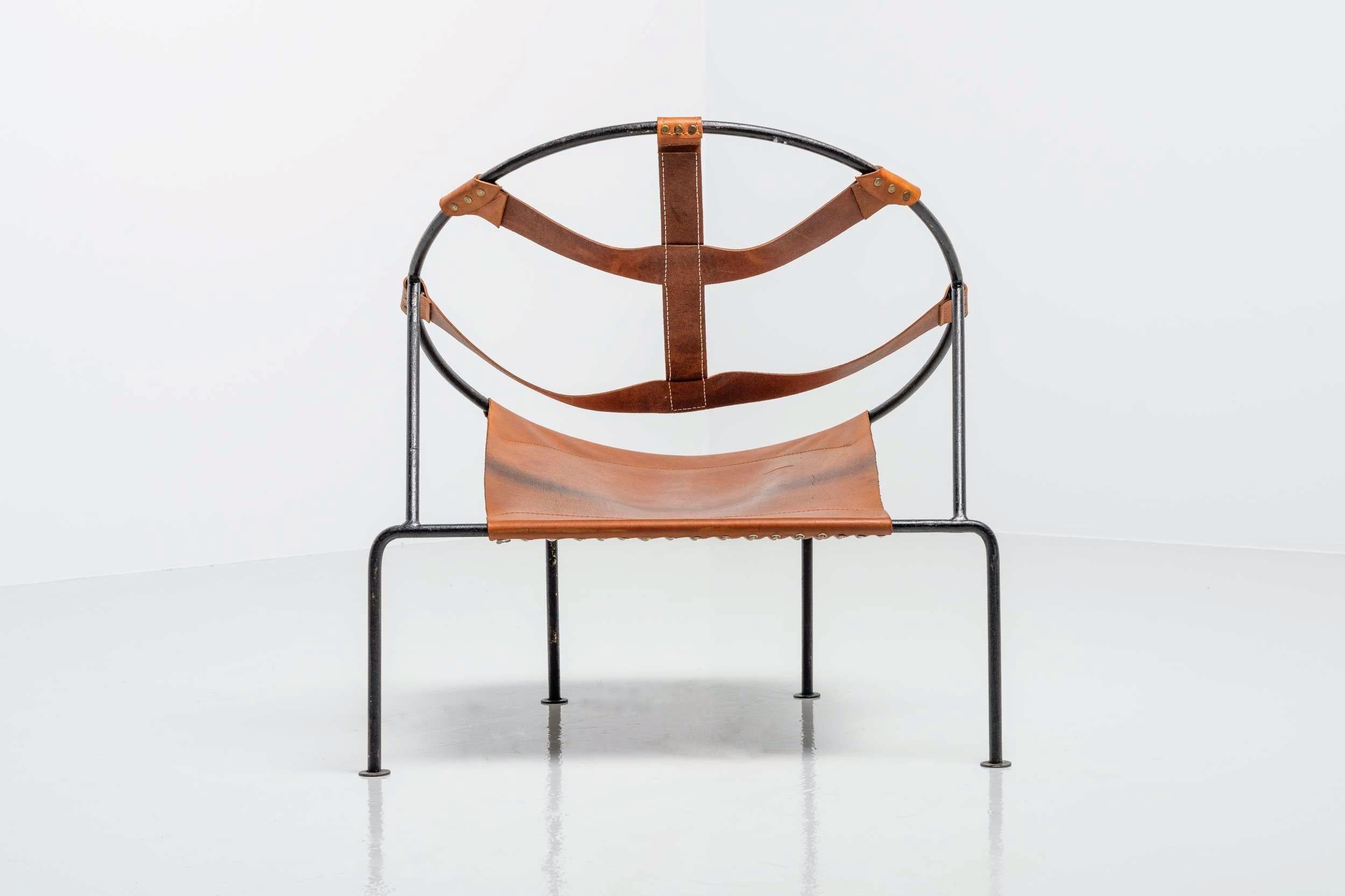 Mid-20th Century Flavio de Carvalho FDC-1 Chair, Brazil, 1950 For Sale