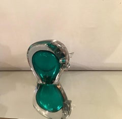 Flavio Poli Stier Murano Glas, 1950, Italien