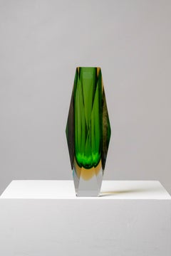 Flavio Poli per Alessandro Mandruzzato. Vaso, Murano, Italia, anni '60.