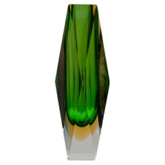 FLAVIO POLI für ALESSANDRO MANDRUZZATO. Vase, Murano, Italien, 1960er Jahre.