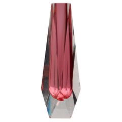 FLAVIO POLI for ALESSANDRO MANDRUZZATO. Vase, Murano, Italy, 1960s. Vintage FLAVIO POLI for ALESSANDRO MANDRUZZATO. Vase, Murano, Italy, 1960s.