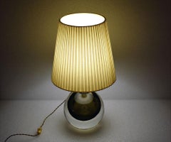 Flavio Poli for Seguso Murano Midcentury Table Lamp, 1950s