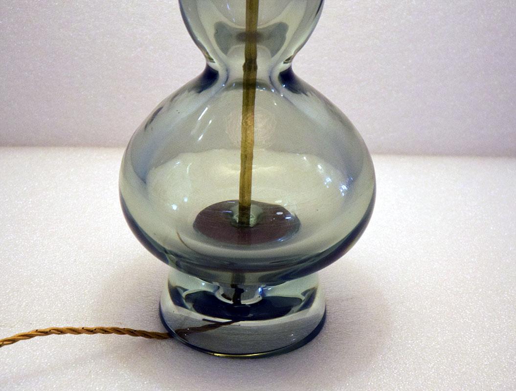 Milieu du XXe siècle Flavio Poli pour Seguso - Lampe de table de Murano des années 1950  en vente