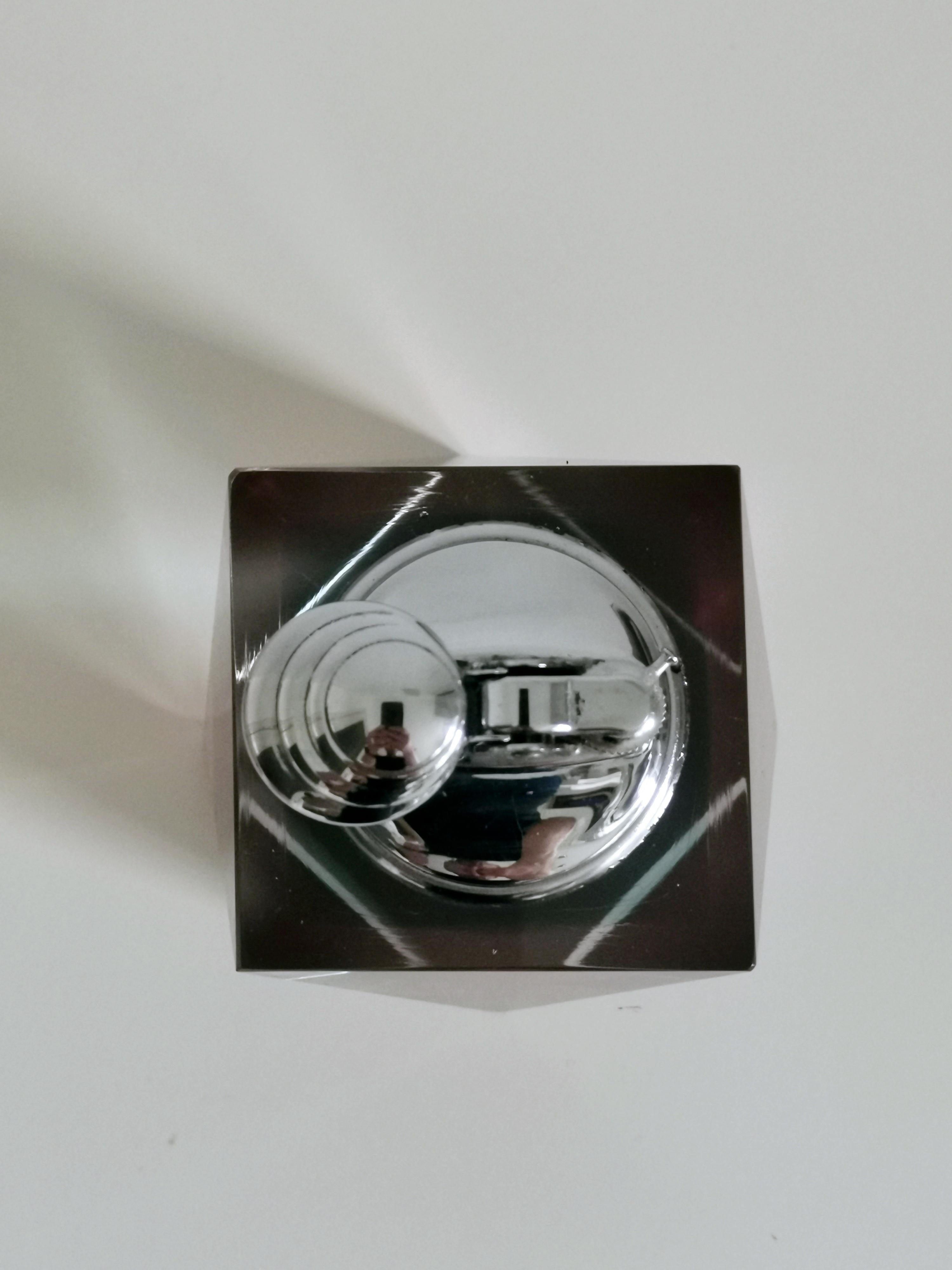 Flavio Poli für Seguso, Rotes Feuerzeug aus Murano Glas, 60er Jahre im Angebot 3