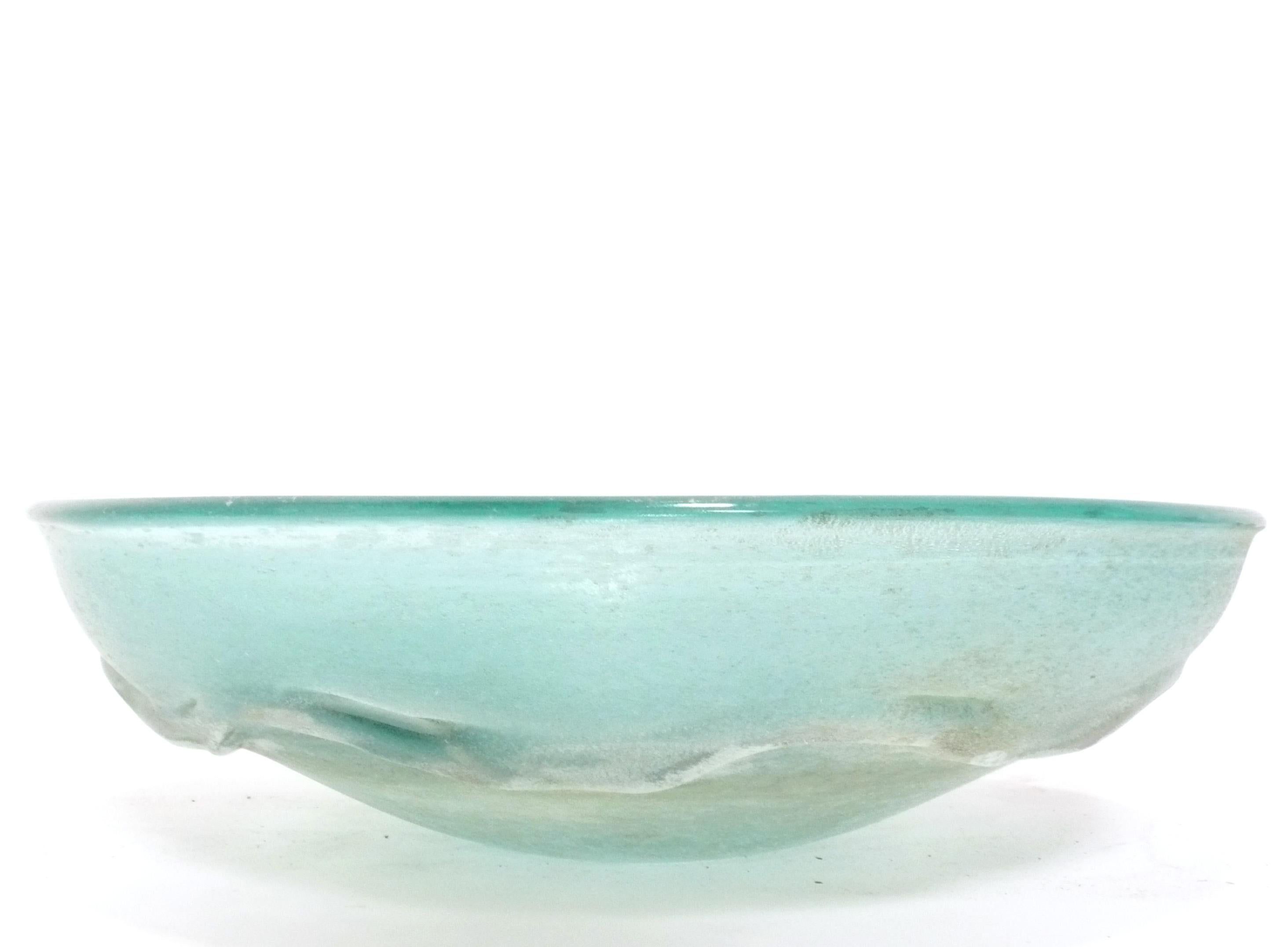 Flavio Poli für Seguso signiert große 18