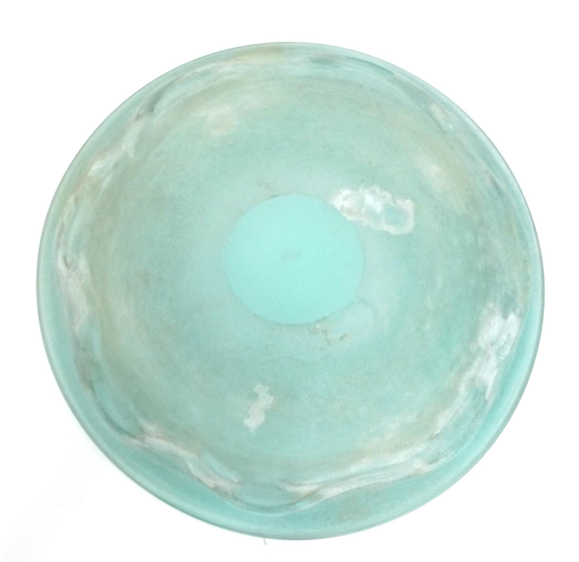 Flavio Poli für Seguso signiert große 18