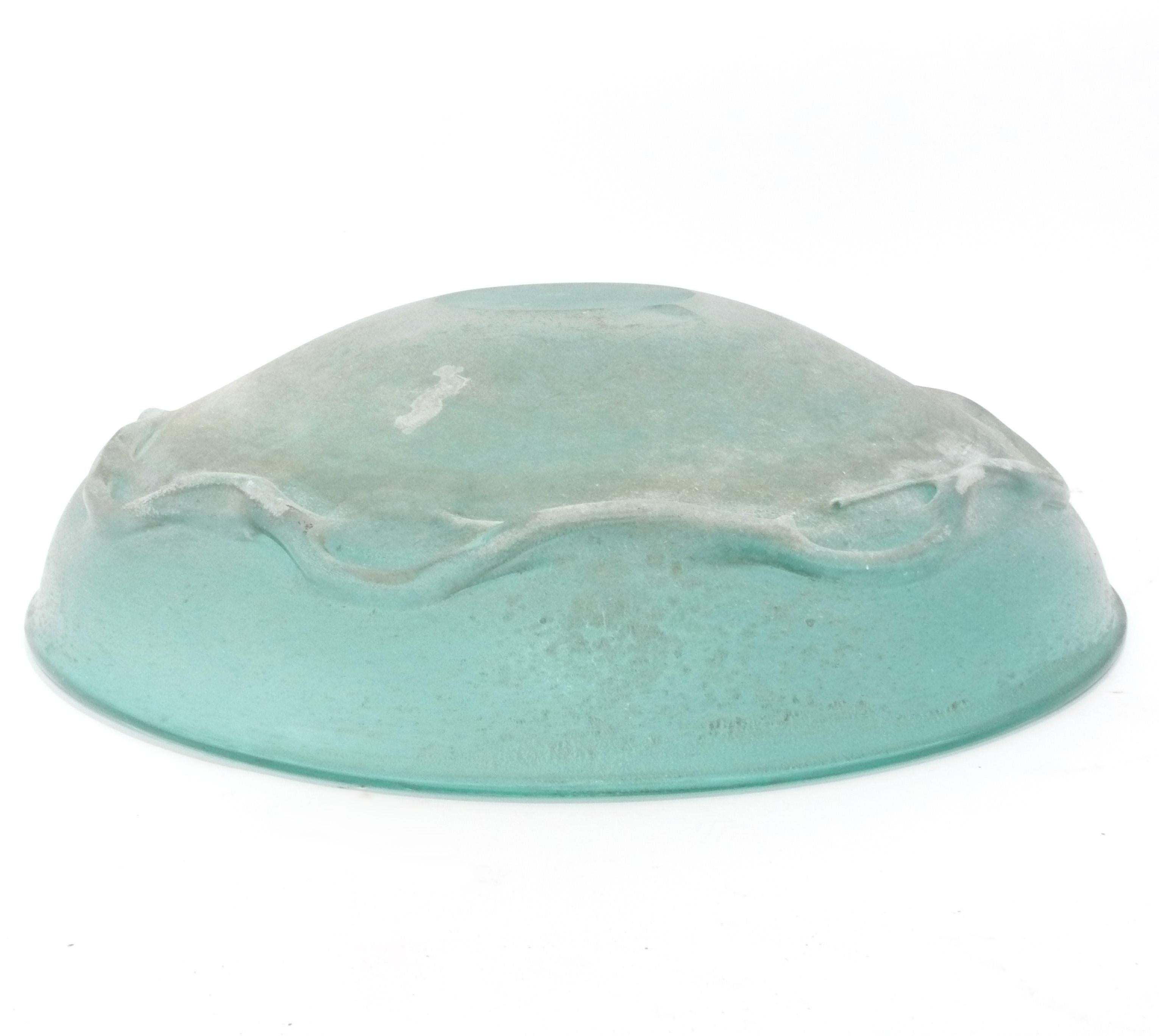 Flavio Poli für Seguso signiert große 18