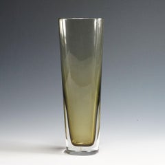 Flavio Poli for Seguso Sommerso Vase Murano, circa 1960