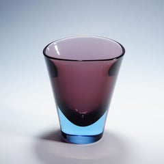 Flavio Poli für Seguso Sommerso Vase Murano ca. 1960er Jahre