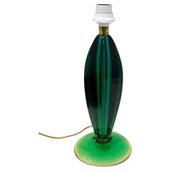 Flavio Poli Italian Glass table lamp, 1960s