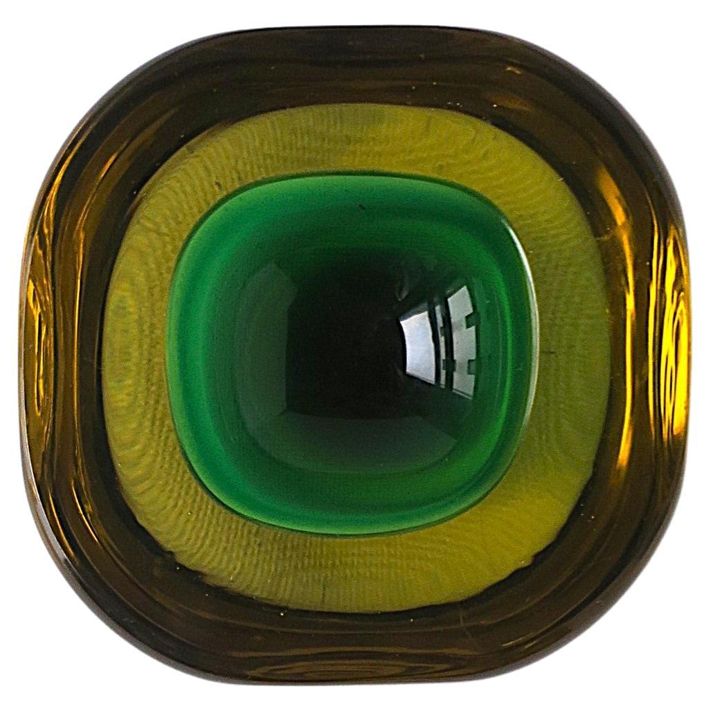 Flavio Poli Italian Murano Art Glass Bowl