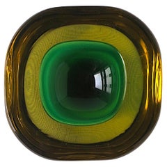 Flavio Poli Bol en verre d'art italien de Murano