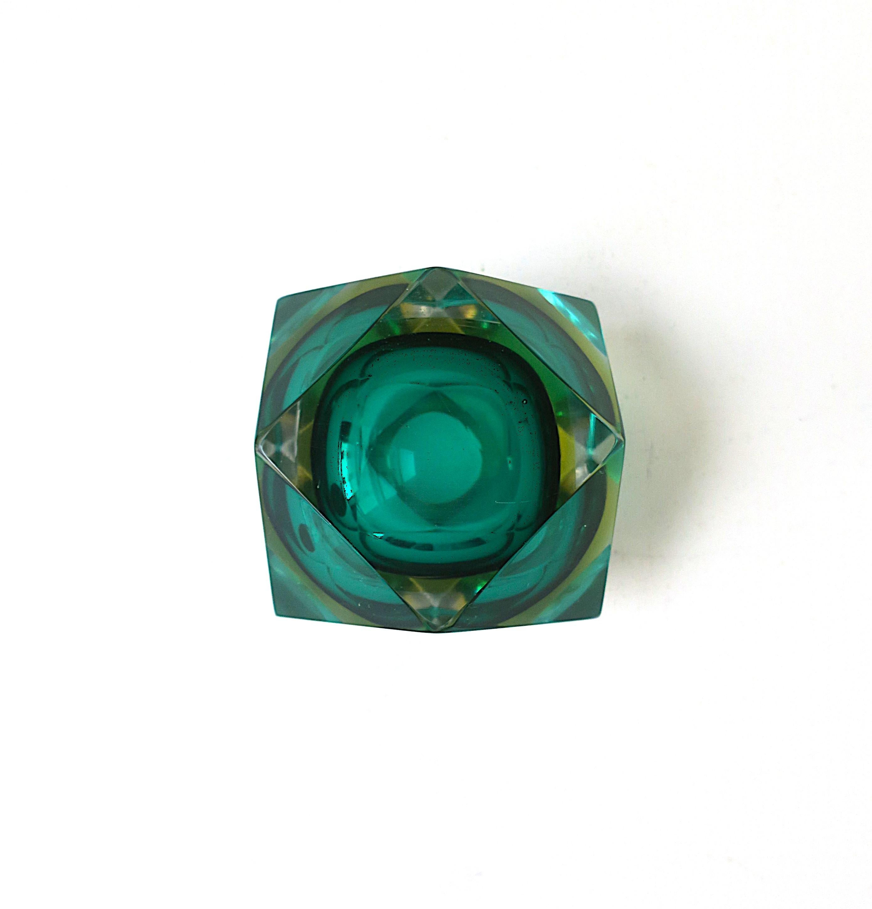 Vaso in vetro artistico di Murano Flavio Poli in vendita 5