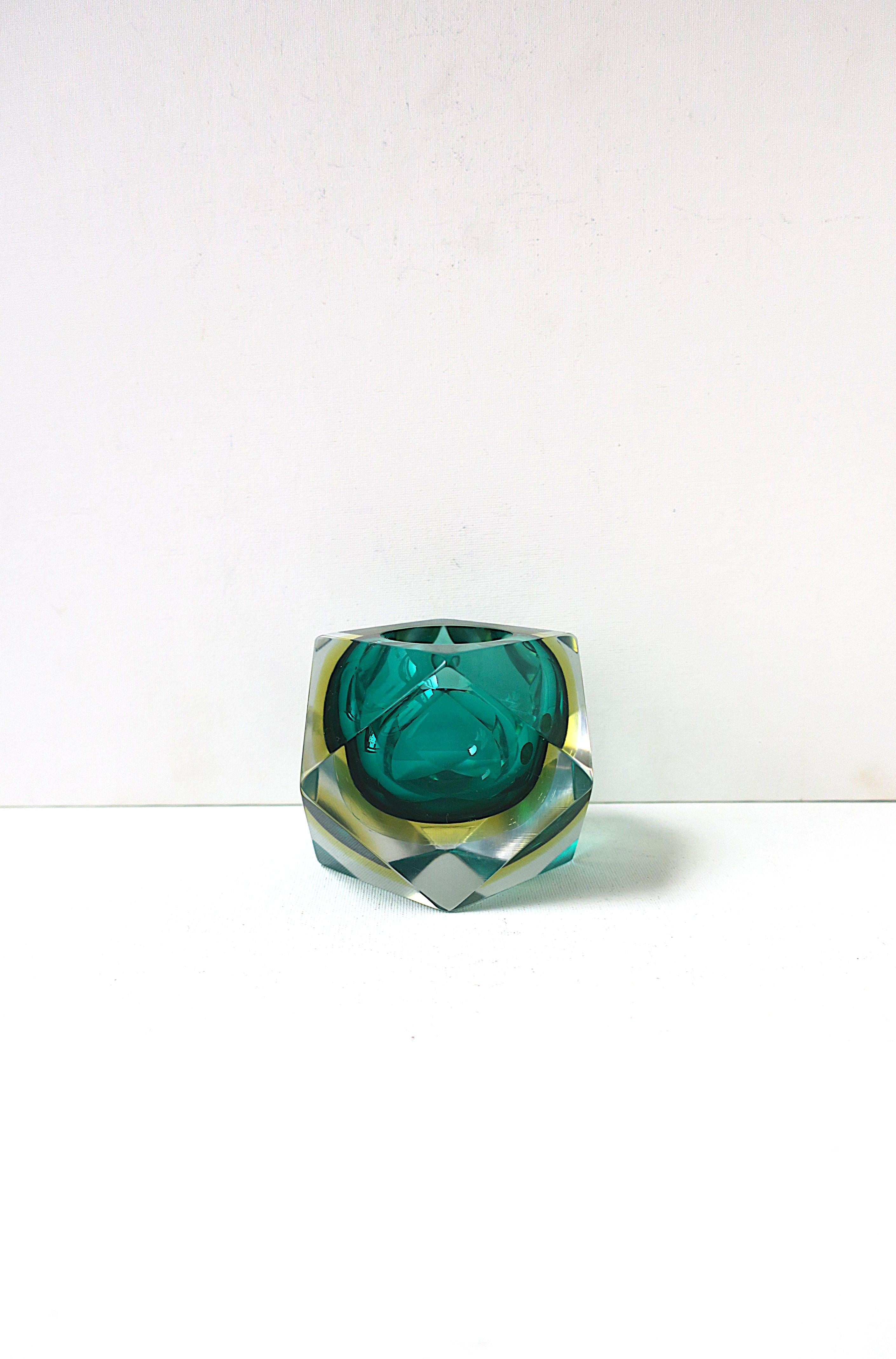 Vetro di Murano Vaso in vetro artistico di Murano Flavio Poli in vendita