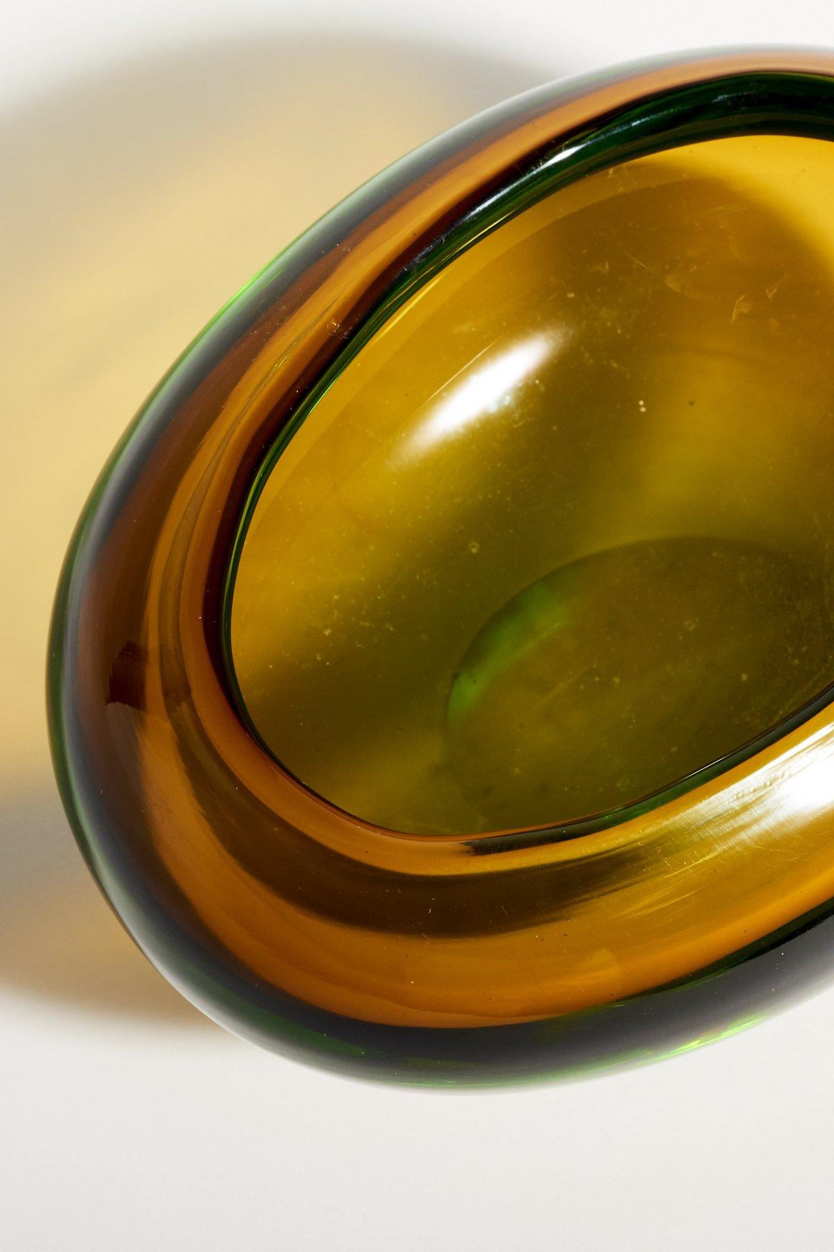 Schale aus Muranoglas von Flavio Poli im Zustand „Relativ gut“ in New York, NY