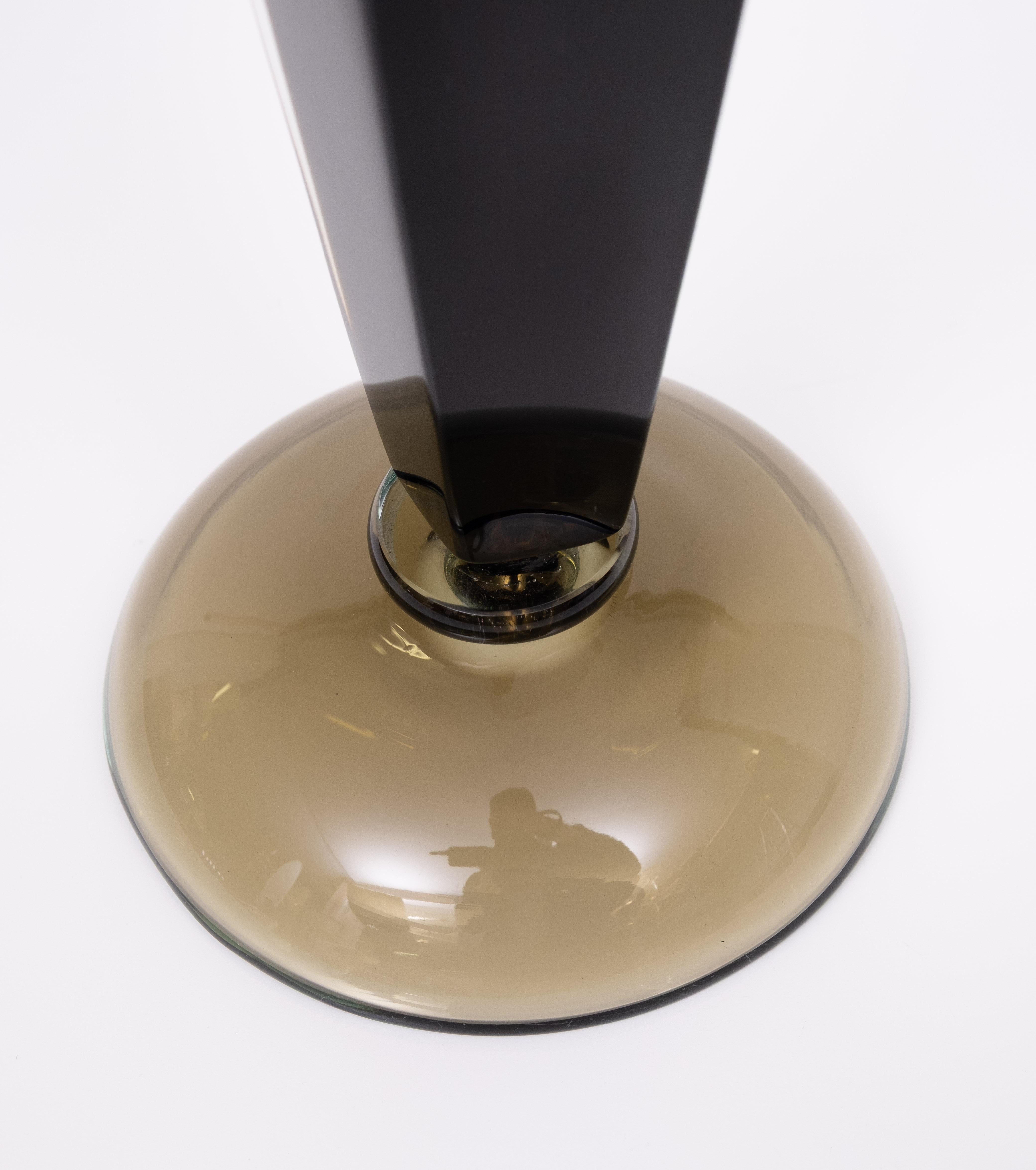 Flavio Poli Lámpara de sobremesa de cristal de Murano para Seguso, años 60 Cristal de Murano en venta