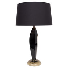 Lampe de table en verre Murano de Flavio Poli pour Seguso, années 1960