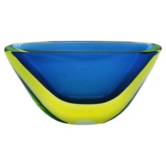Flavio Poli per Seguso, Vaso in Vetro di Murano Sommerso, Italia 1950s