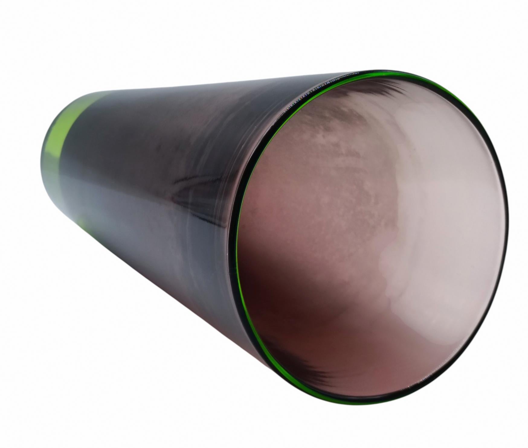 Milieu du XXe siècle Flavio Poli per Seguso Vaso in Vetro di Murano Sommerso, Italia 1960s en vente