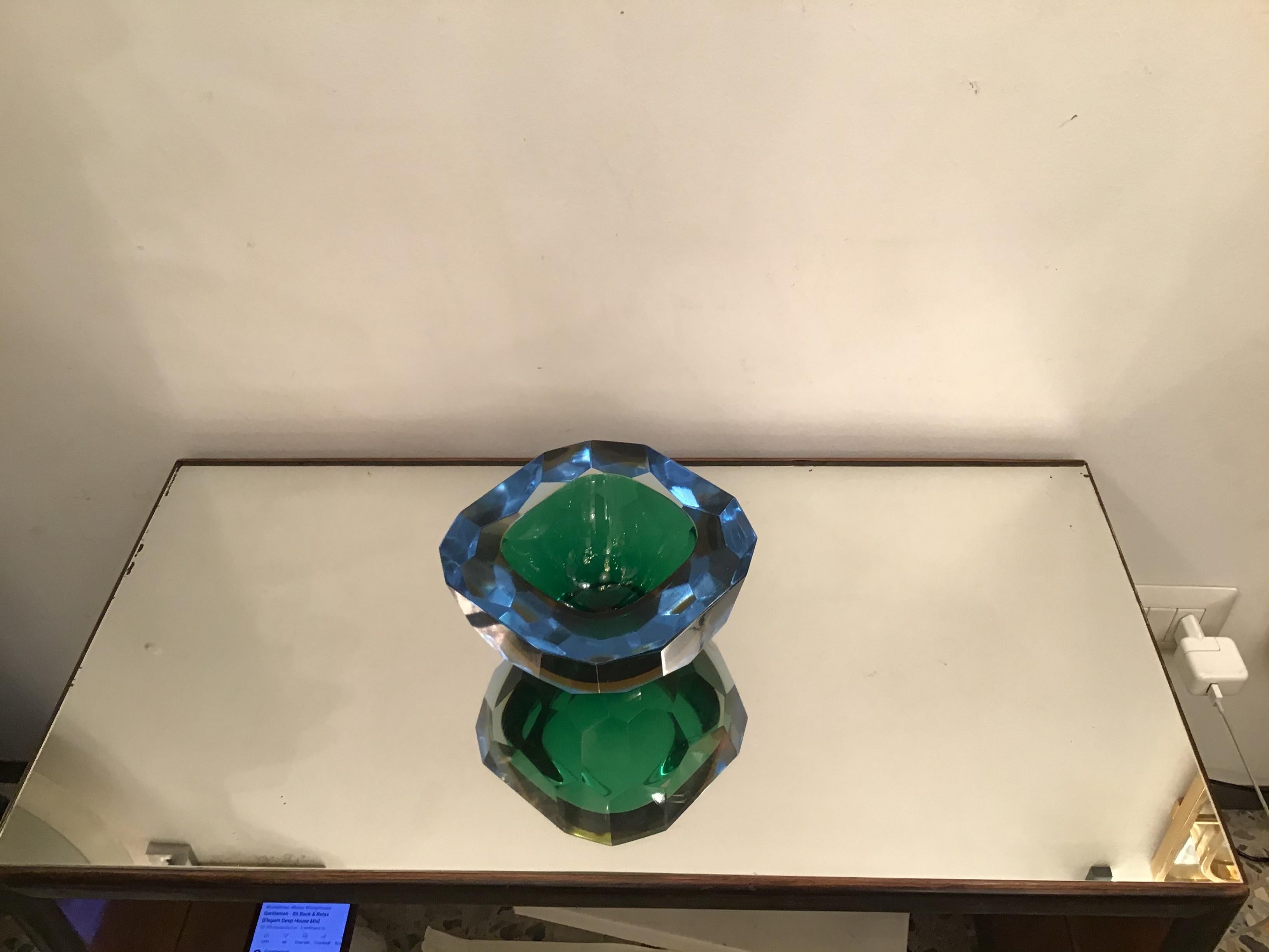 Other Flavio Poli Pocket Emptier Murano Glass, 1950, Italy For Sale