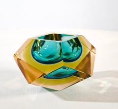 Flavio Poli, Aschenbecher aus Murano-Glas, Italien 1960, Mid-Century Modern
