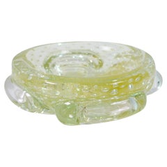 Flavio Poli Seguso  Bol en verre de Murano, design moderne du milieu du siècle, Italie, années 1960/70