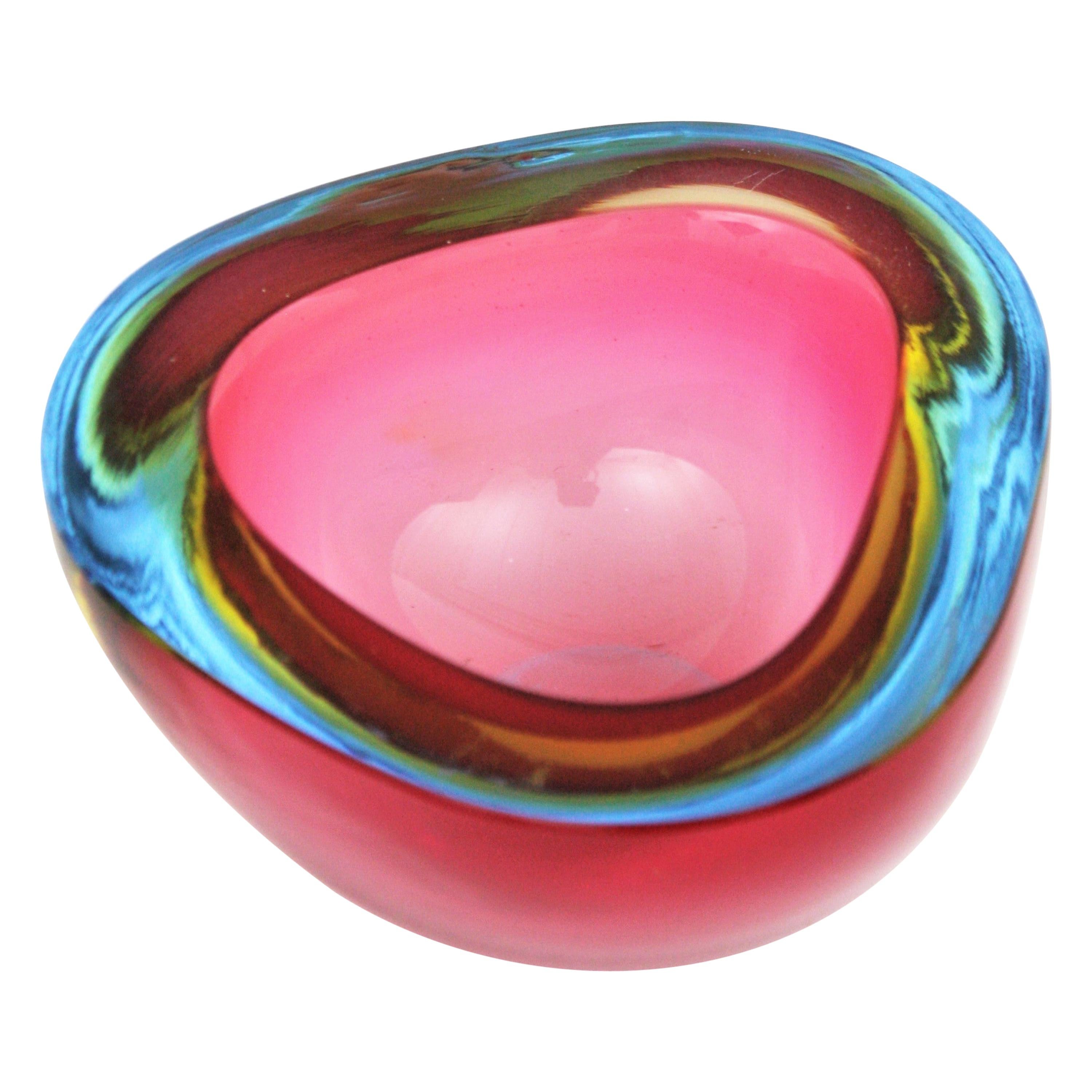 Murano Glass Geode at 1stDibs