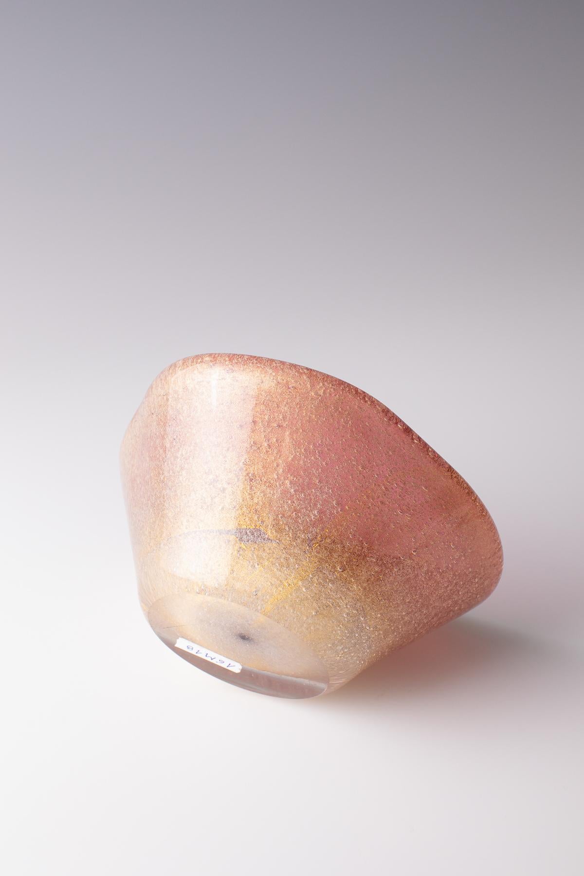 Flavio Poli, Seguso vetri d'arte. Bowl 1940 For Sale 1