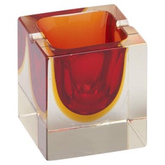 Vintage Flavio Poli, Sommerso Ashtray, 1960s