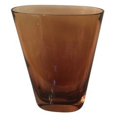 Flavio Poli Vase Murano Glass 1955 Italy