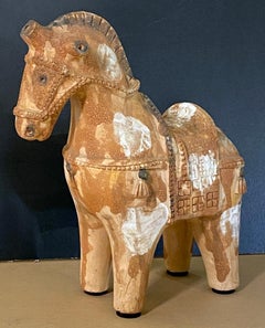 Flawless Bitossi Scavo Glazed Horse 1960s