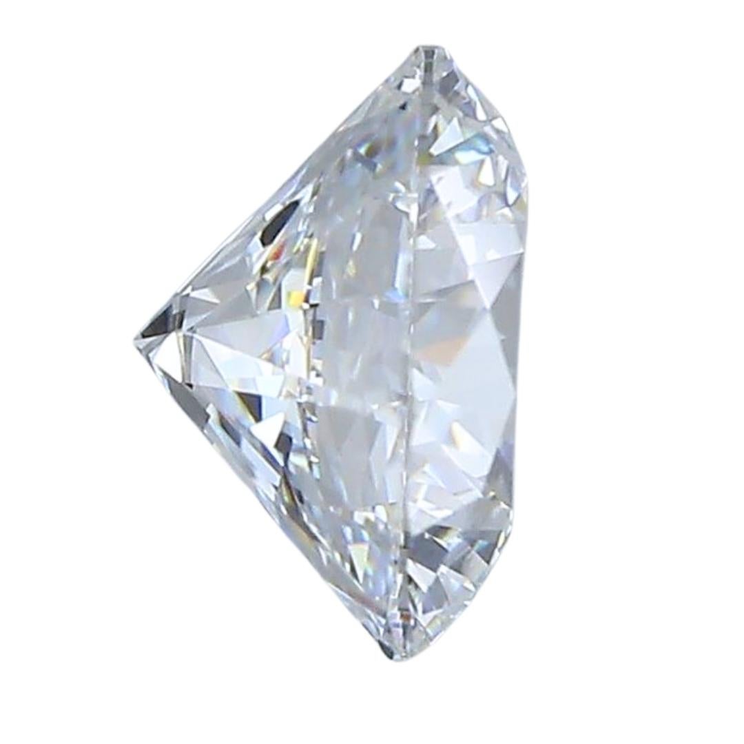 Taille ronde Brilliance impeccable : 1,04 carat diamant rond de taille idéale, certifié GIA en vente