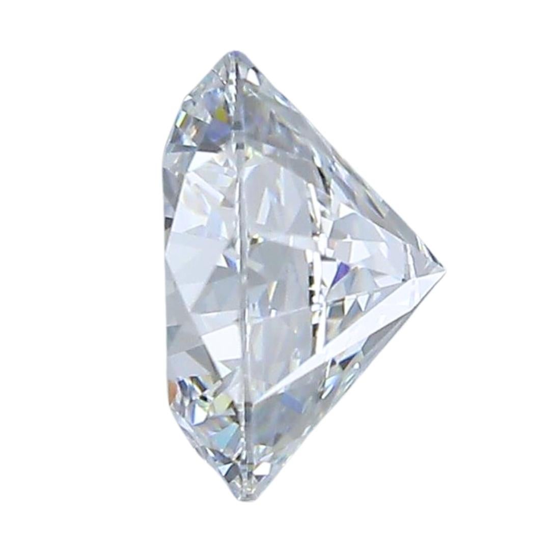 Round Cut Flawless Brilliance: 1.04 ct Ideal Cut Round Diamond - GIA Certified For Sale