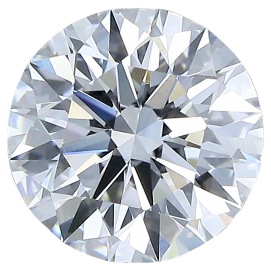 Flawless Brilliance: 1.04 ct Ideal Cut Round Diamond - GIA Certified For Sale