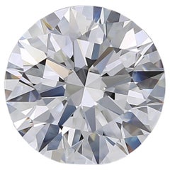 Flawless D Color GIA Certified 5 Carat Round Brilliant Cut Diamond