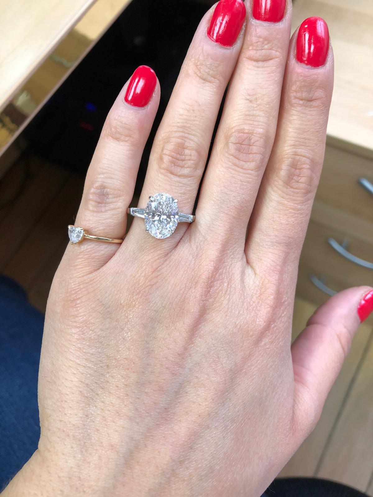 5.5 carat diamond ring