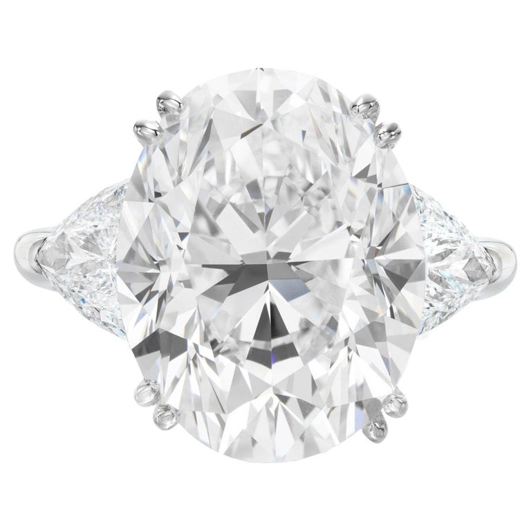 5.12-carat oval diamond ring, 2021
