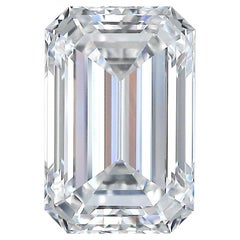 Flawless GIA Certified 7 Carat Emerald Cut Diamond