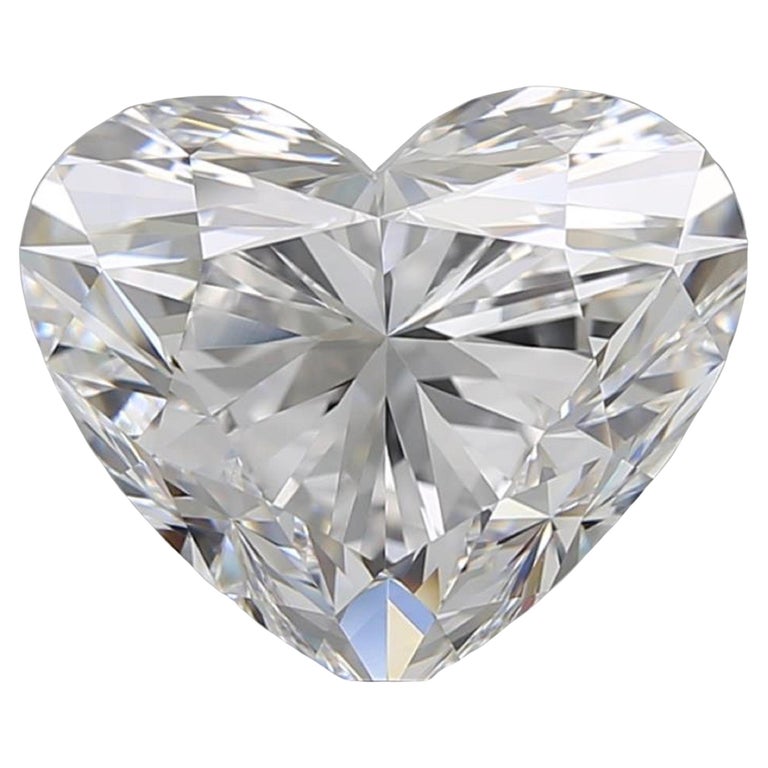 Flawless GIA Certified 7 Carat Heart Shape Diamond D Color For Sale