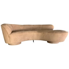 Flawless Vladimir Kagan for Directional Serpentine Sofa
