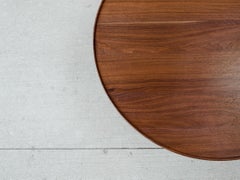 Fleco Coffee Table in Walnut and Blackened Steel