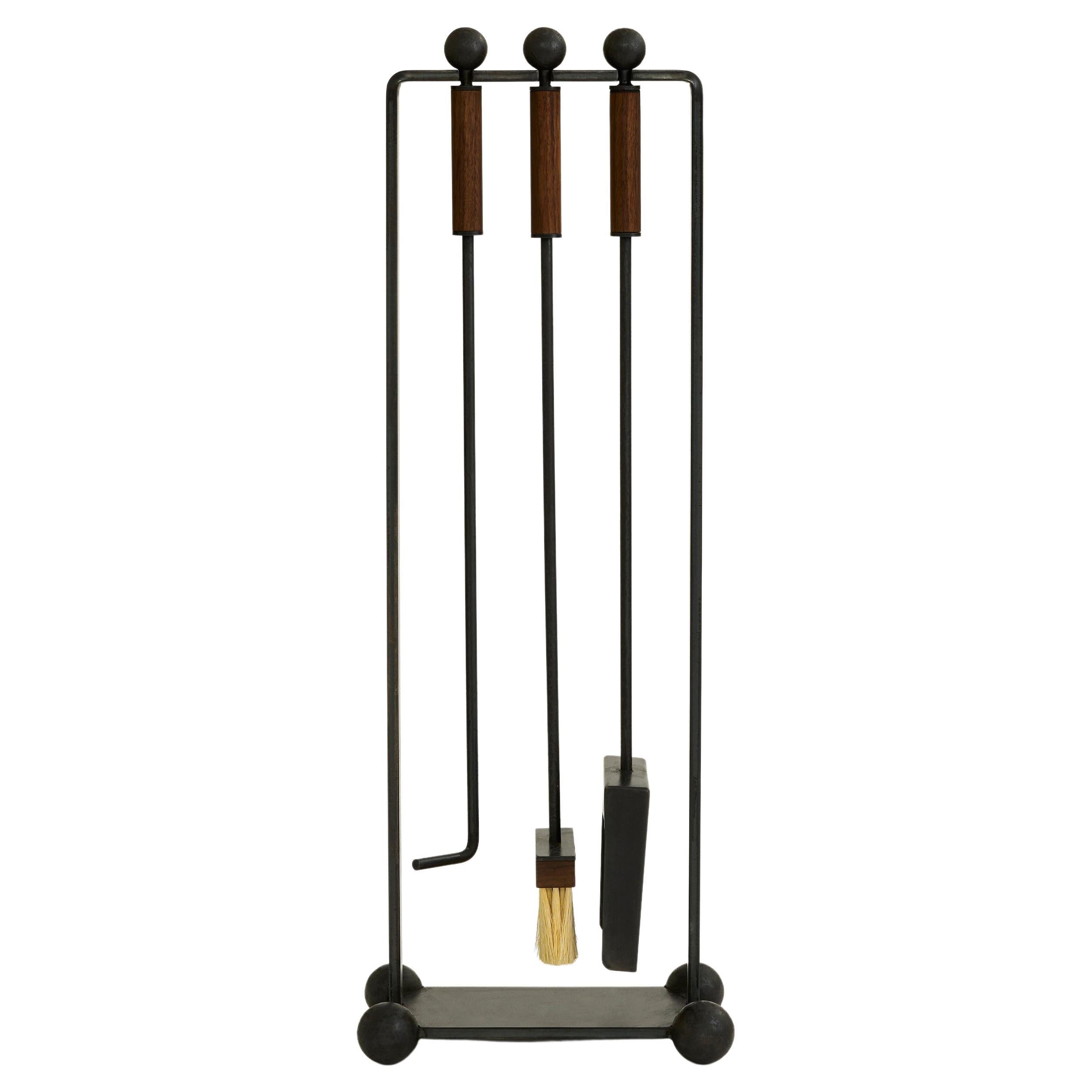 Flecto Fireplace Tools by Muhly Studio