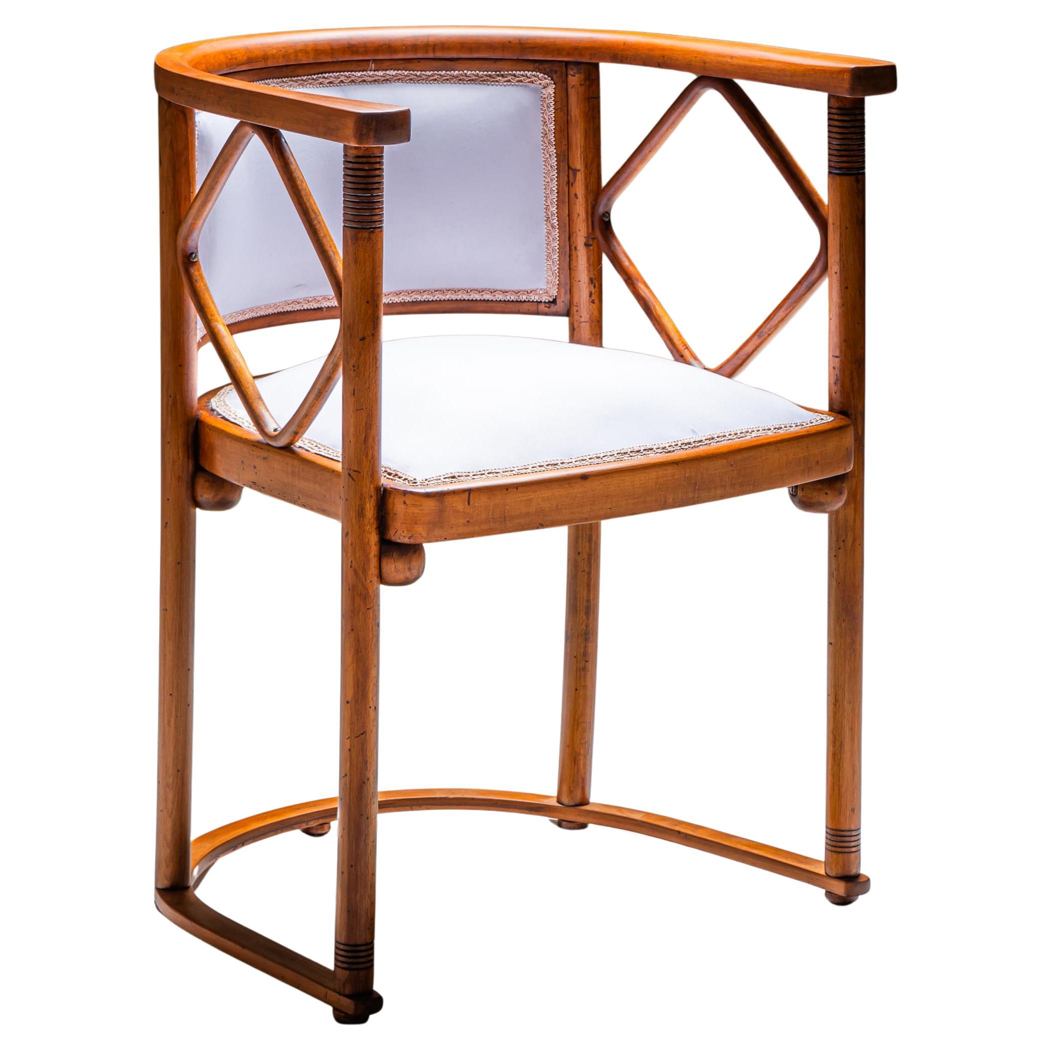 Fledermaus Armchair by Josef Hoffmann, Design circa 1905