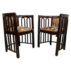 Fledermaus Armchairs No.423 by Josef Hoffmann