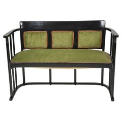 „Fledermaus“-Bank von Josef Hoffmann, Nr. 406, für Jacob & Josef Kohn, um 1900