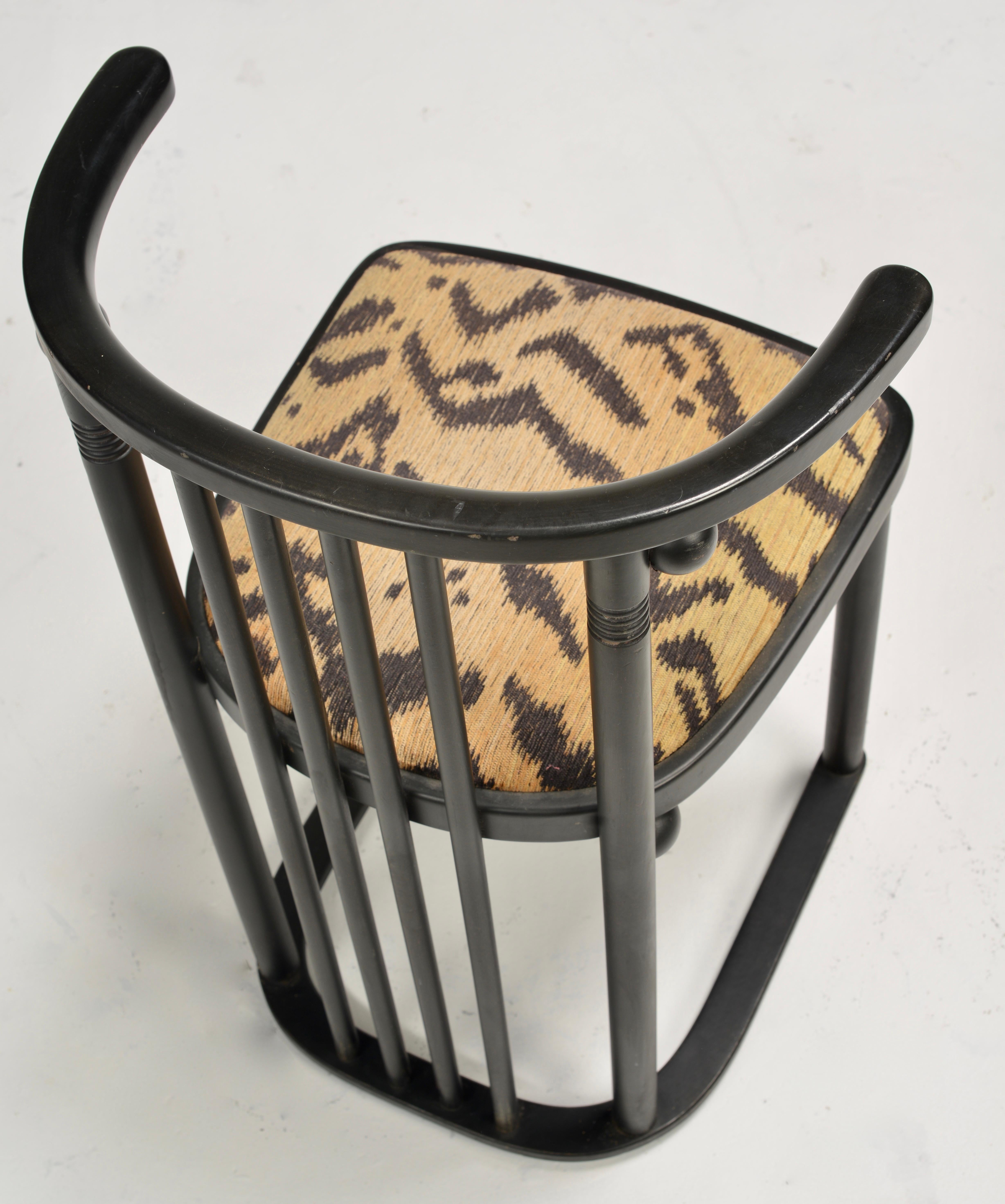 Fledermaus Chair by Josef Hoffman (Model 728) 11