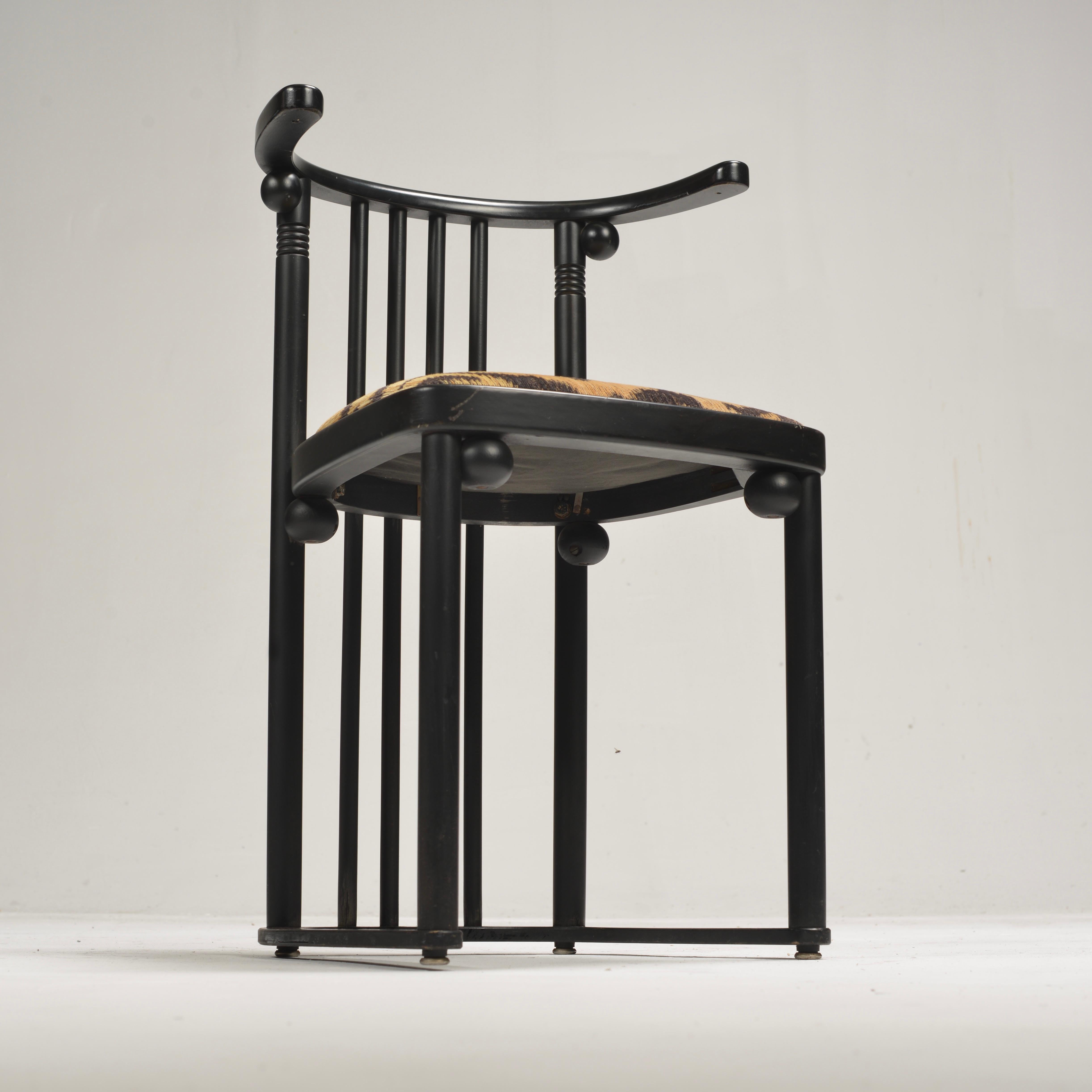Modern Fledermaus Chair by Josef Hoffman (Model 728)
